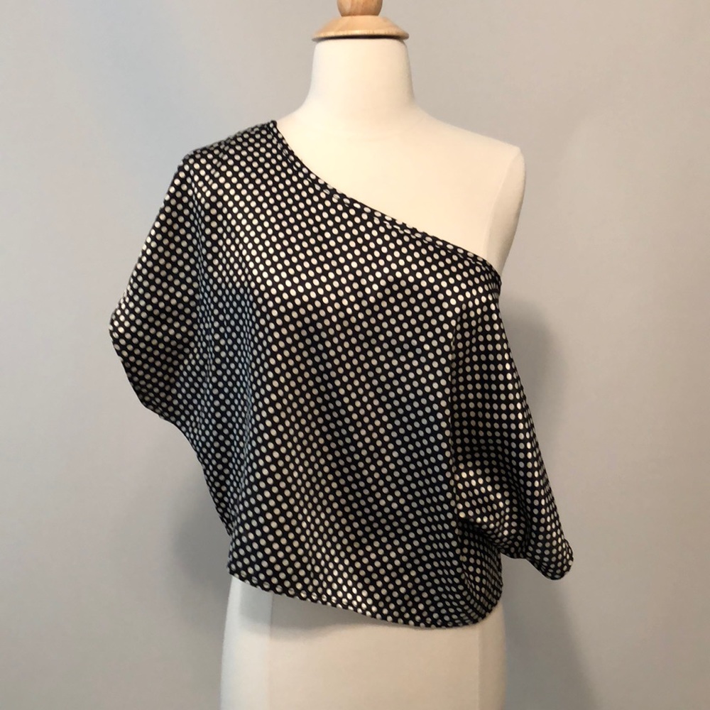 💙Polka dot crop top💙